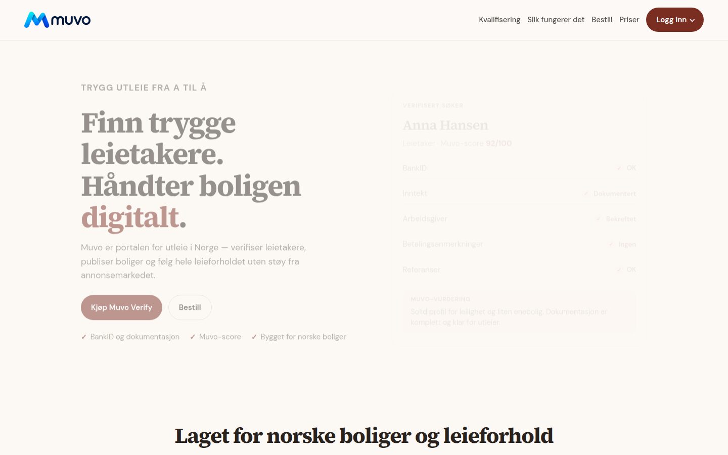 Skjermbilde av Muvo